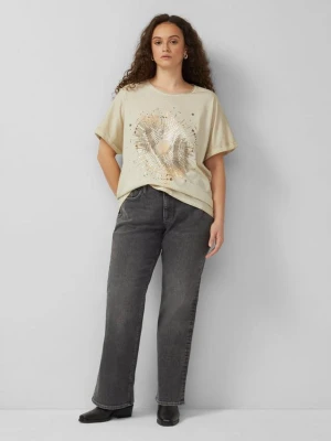 Dżinsy / Slim Fit / Mid Rise / Bootcut Leg QS szary