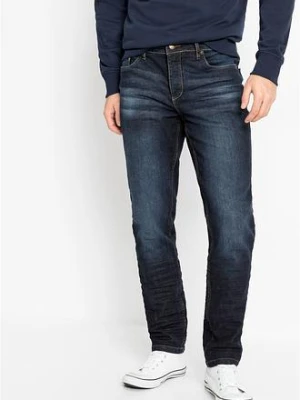 Dżinsy slim fit ze stretchem, tapered bonprix