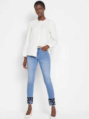 Dżinsy Slim mid waist, ze stretchem bonprix