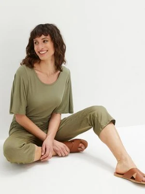 Dżinsy Straight, mid waist, z wygodnym paskiem bonprix