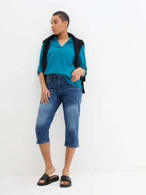 Dżinsy straight, średni stan, ze stretchem bonprix