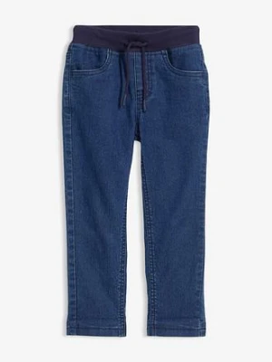 Dżinsy termiczne na podszewce z dżerseju, regular fit, straight bonprix