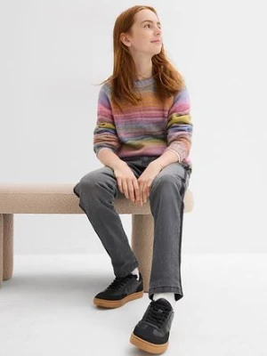 Dżinsy termiczne na podszewce z dżerseju, średni stan bonprix