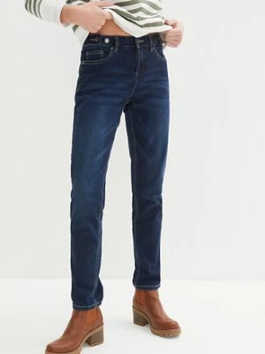 Dżinsy typu boyfriend, mid waist, ze stretchem bonprix