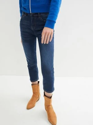 "Dżinsy ""ultra-soft"" Slim Fit, dł. 7/8" bonprix