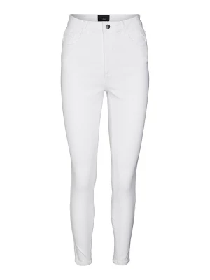 Vero Moda Dżinsy "Vmsophia" - Slim fit - w kolorze białym rozmiar: L/L32