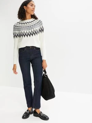 Dżinsy Wide Leg High Waist, ze stretchem bonprix