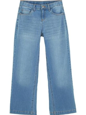 Dżinsy wide leg, mid waist bonprix