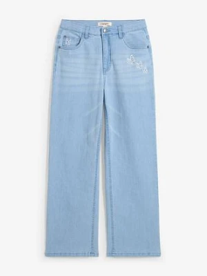 Dżinsy Wide Leg, mid waist bonprix