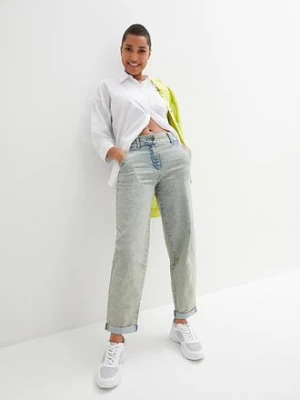 Dżinsy z efektem vintage bonprix