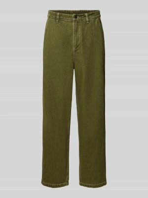 Dżinsy z elastycznym pasem model 'UZATOWN' American Vintage Khaki
