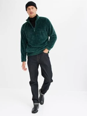 Dżinsy z elastycznymi wstawkami w talii, classic fit, prosta nogawka bonprix