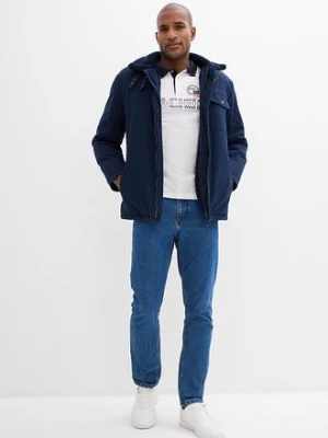 Jeansy z elastycznymi wstawkami w talii, classic fit, prosta nogawka bonprix