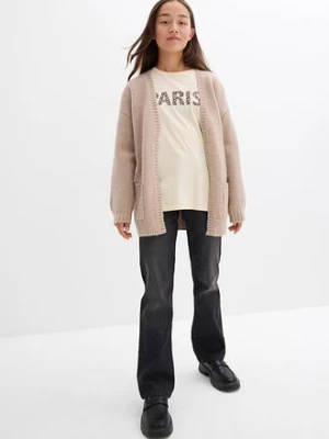 Dżinsy z poszerzanymi nogawkami, mid waist bonprix