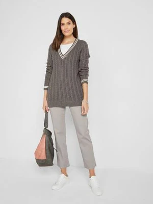 Dżinsy z prostą nogawką, mid waist, ze stretchem bonprix