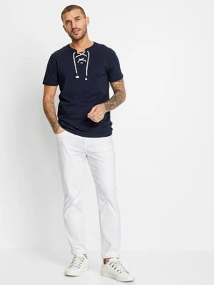 Dżinsy ze stretchem classic fit, zwężana nogawka bonprix