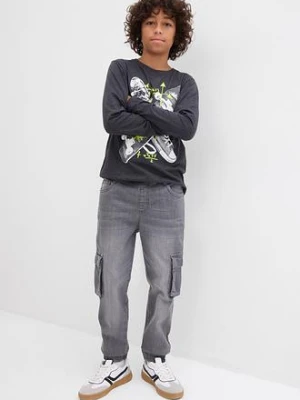 Dżinsy ze stretchem i gumką w talii, slim fit bonprix