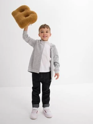 Dżinsy ze stretchem i regulowanym paskiem, proste nogawki, slim fit bonprix