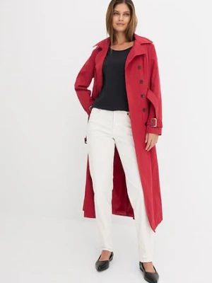 Dżinsy ze stretchem Mom, mid waist, long bonprix