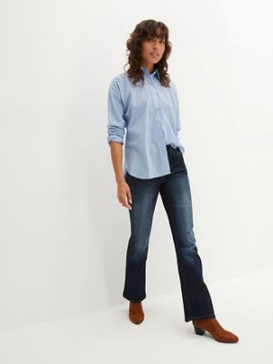 Jeansy  ze stretchem o kroju bootcut, mid waist bonprix