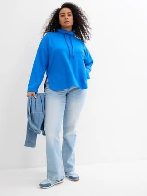 Jeansy ze stretchem o kroju bootcut, mid waist bonprix