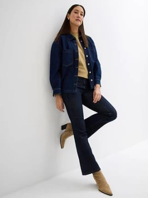 Jeansy  ze stretchem o kroju bootcut, mid waist bonprix