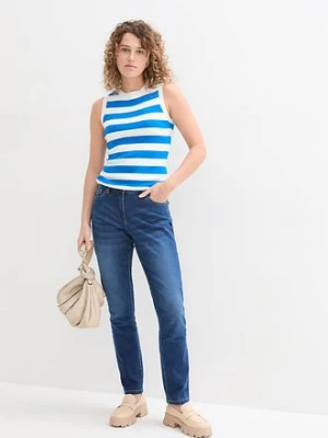 Dżinsy ze stretchem o kroju  boyfriend, mid waist bonprix