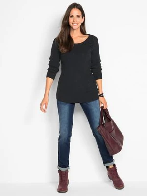 Dżinsy ze stretchem o kroju  boyfriend, mid waist bonprix