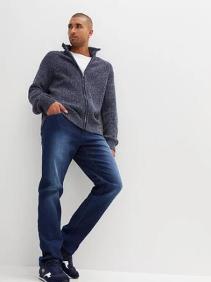 Dżinsy ze stretchem regular fit w wygodnym fasonie, straight bonprix