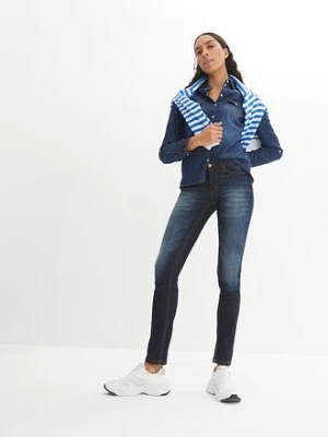 Dżinsy ze stretchem skinny, mid waist bonprix