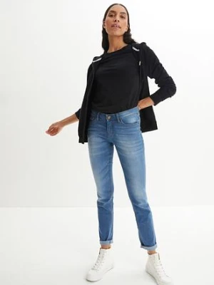 Dżinsy ze stretchem skinny, mid waist bonprix