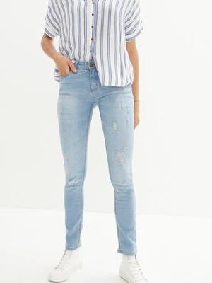 Dżinsy ze stretchem skinny, mid waist bonprix