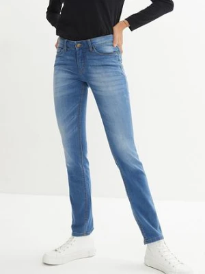 Dżinsy ze stretchem skinny, mid waist bonprix