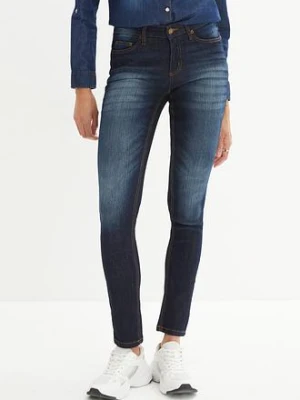 Dżinsy ze stretchem skinny, mid waist bonprix