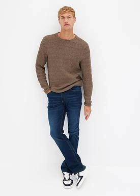 Dżinsy ze stretchem Slim Fit Bootcut bonprix