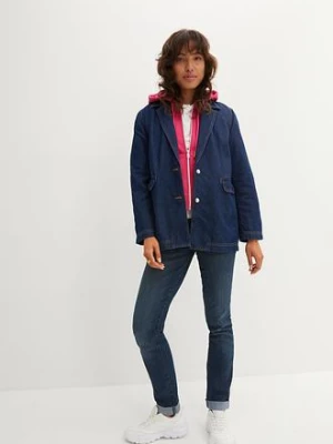 Dżinsy ze stretchem straight, mid waist bonprix