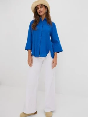 Dżinsy ze stretchem wide fit, mid waist bonprix