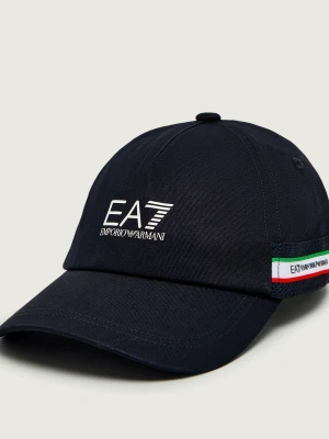 EA7 Bejsbolówka granatowy