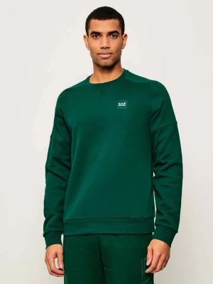 EA7 Bluza | Modern fit butelkowa zieleń