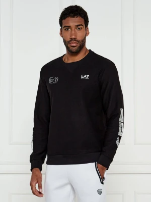 EA7 Bluza | Modern fit czarny