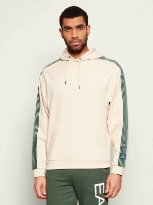 EA7 Bluza | Regular Fit beżowy