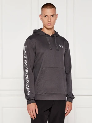 EA7 Bluza | Regular Fit grafitowy
