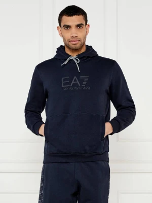 EA7 Bluza | Regular Fit granatowy
