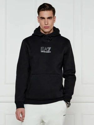 EA7 Bluza | Regular Fit czarny