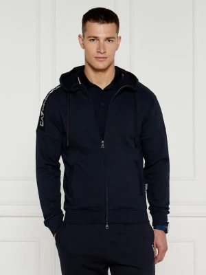 EA7 Bluza | Regular Fit granatowy