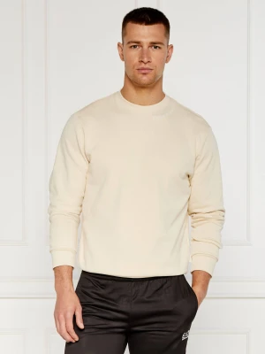 EA7 Bluza | Regular Fit beżowy