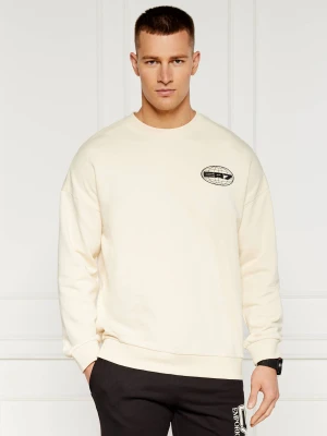 EA7 Bluza | Regular Fit beżowy