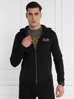 EA7 Bluza | Regular Fit czarny