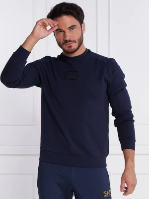 EA7 Bluza | Regular Fit granatowy