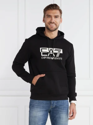 EA7 Bluza | Regular Fit czarny